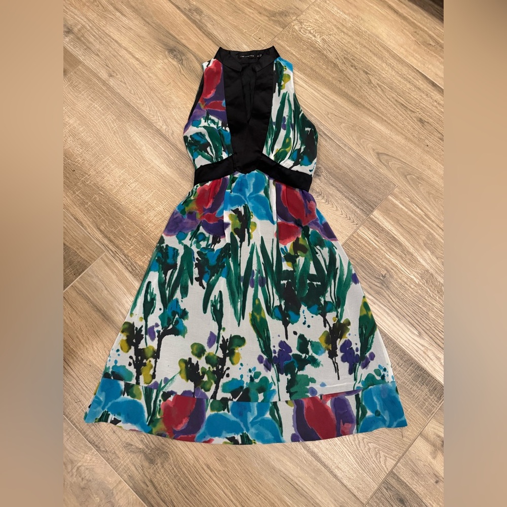 The Limited - Floral Multicolor Sleeveless Dress